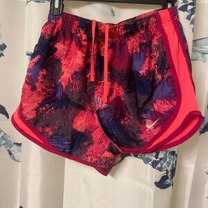 Size S Hot Pink Tie Dye Nike Shorts.